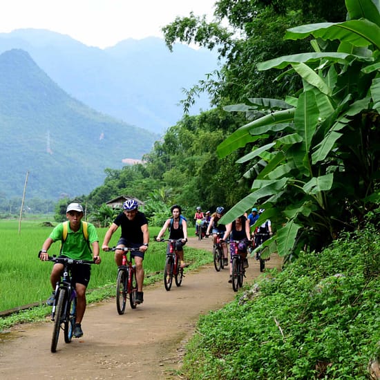 Go-Indochine cycling tour May Chau Vietnam