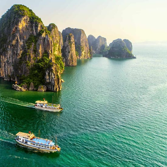 Halong Bucht Kreuzfahrt Vietnam